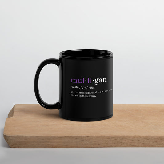 Black Glossy Mug